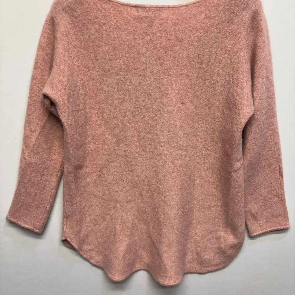 Charter Club Women 100% Cashmere Sweater Size Large Pink D120 -9